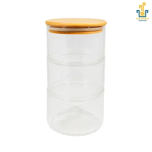 جا شکلاتی سه طبقه پیرکس آس کیچن