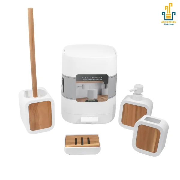 ست سرویس بهداشتی ۵ تکه Home & Fun آس کیچن