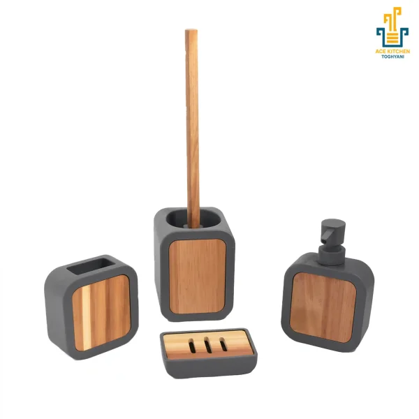 ست سرویس بهداشتی ۵ تکه Home & Fun آس کیچن