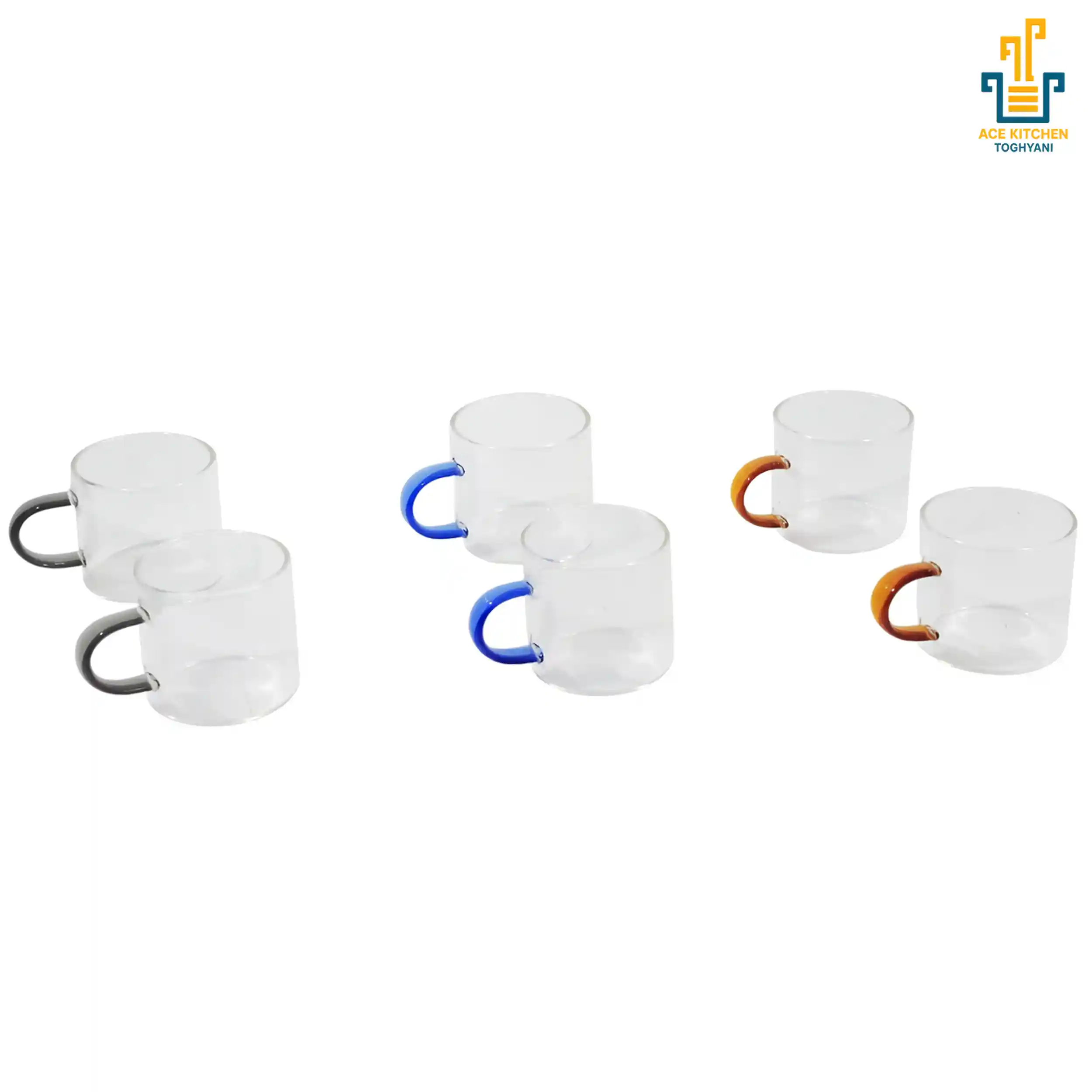 ست ۶ عددی فنجان اسپرسو پیرکس