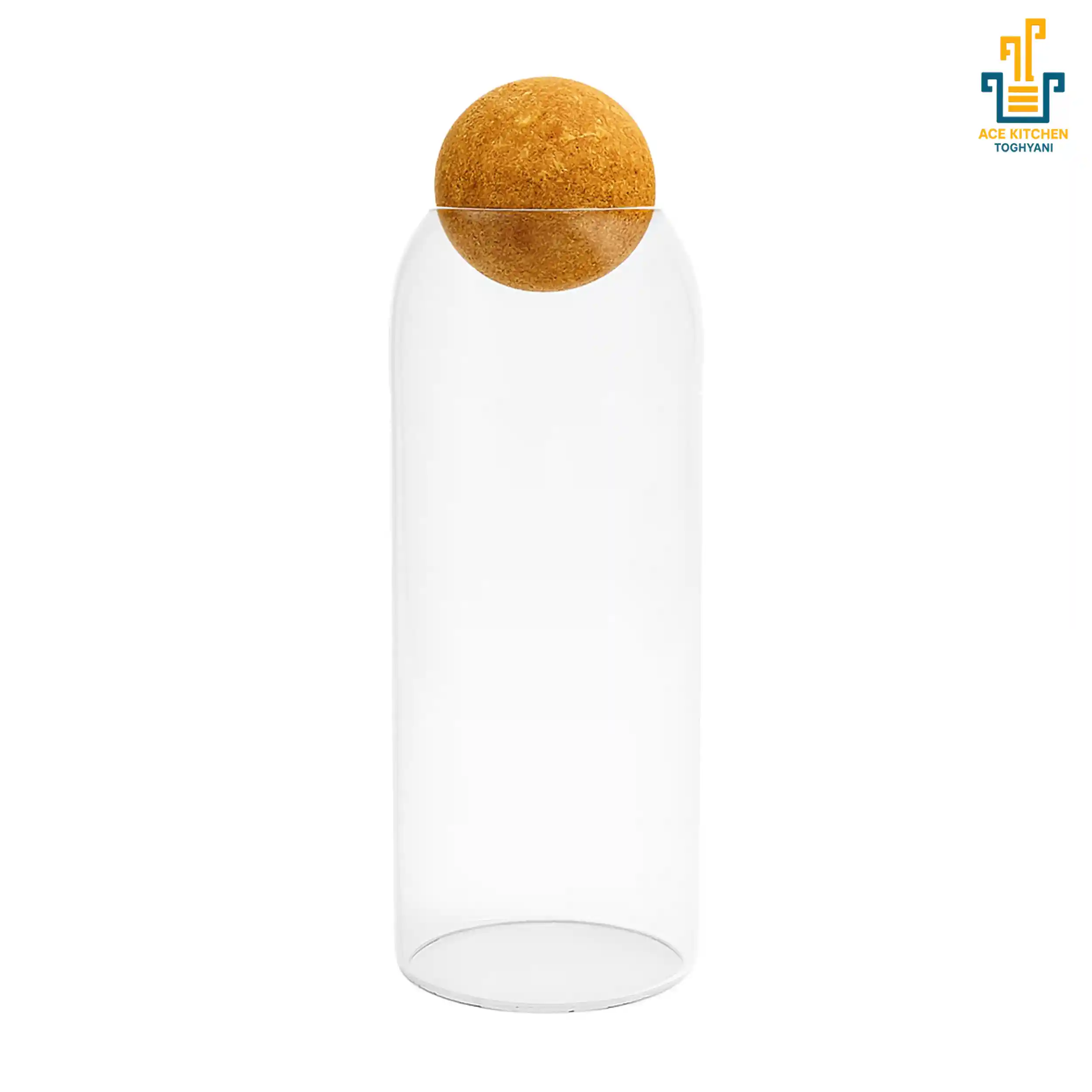 1012.webp بانکه استوانه پیرکس درب توپی ارتفاع 25 - تصویر 1