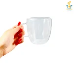 لیوان دو جداره پیرکس - تصویر 2