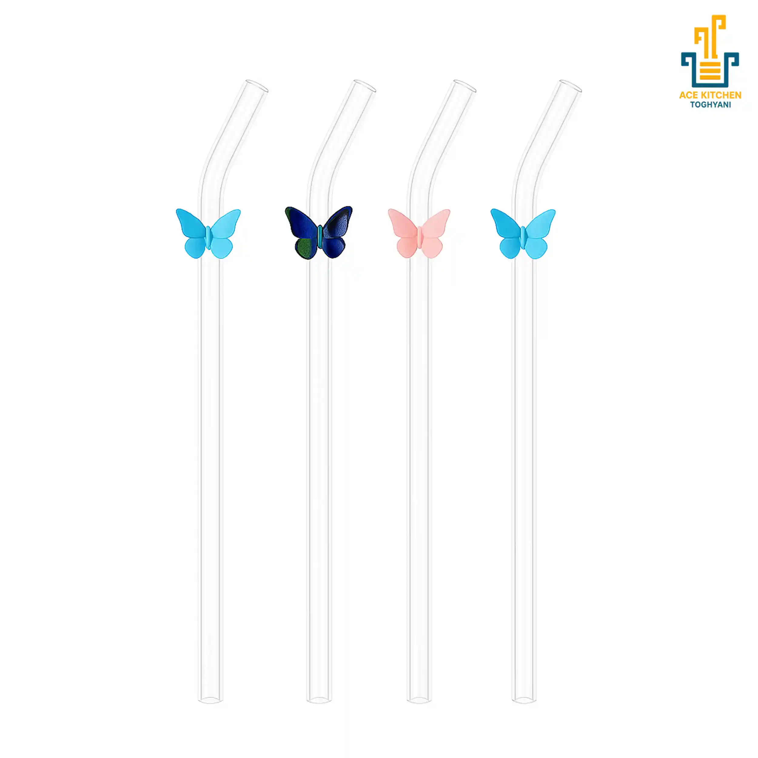 1925.webp نی پیرکس پروانه ای ست ۴ عددی - تصویر 1