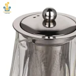 قوری پیرکس دسته طلایی 750 میلی لیتر - تصویر 4