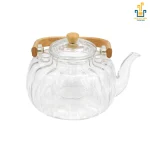 قوری پیرکس دسته بامبو 1200 میلی‌لیتر