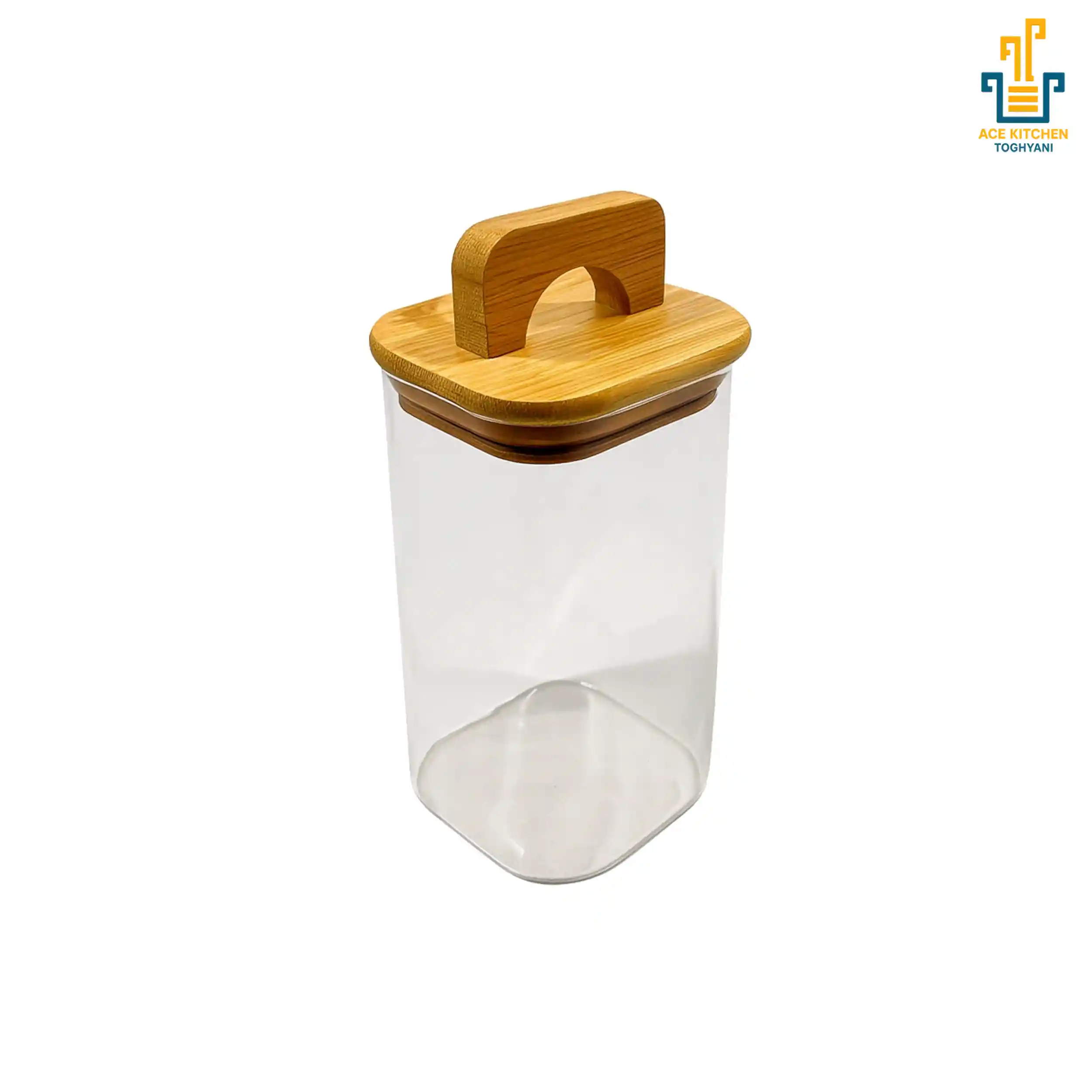 436.webp بانکه پیرکس درب طرح دار قطر 8 در ارتفاع 15 - تصویر 1