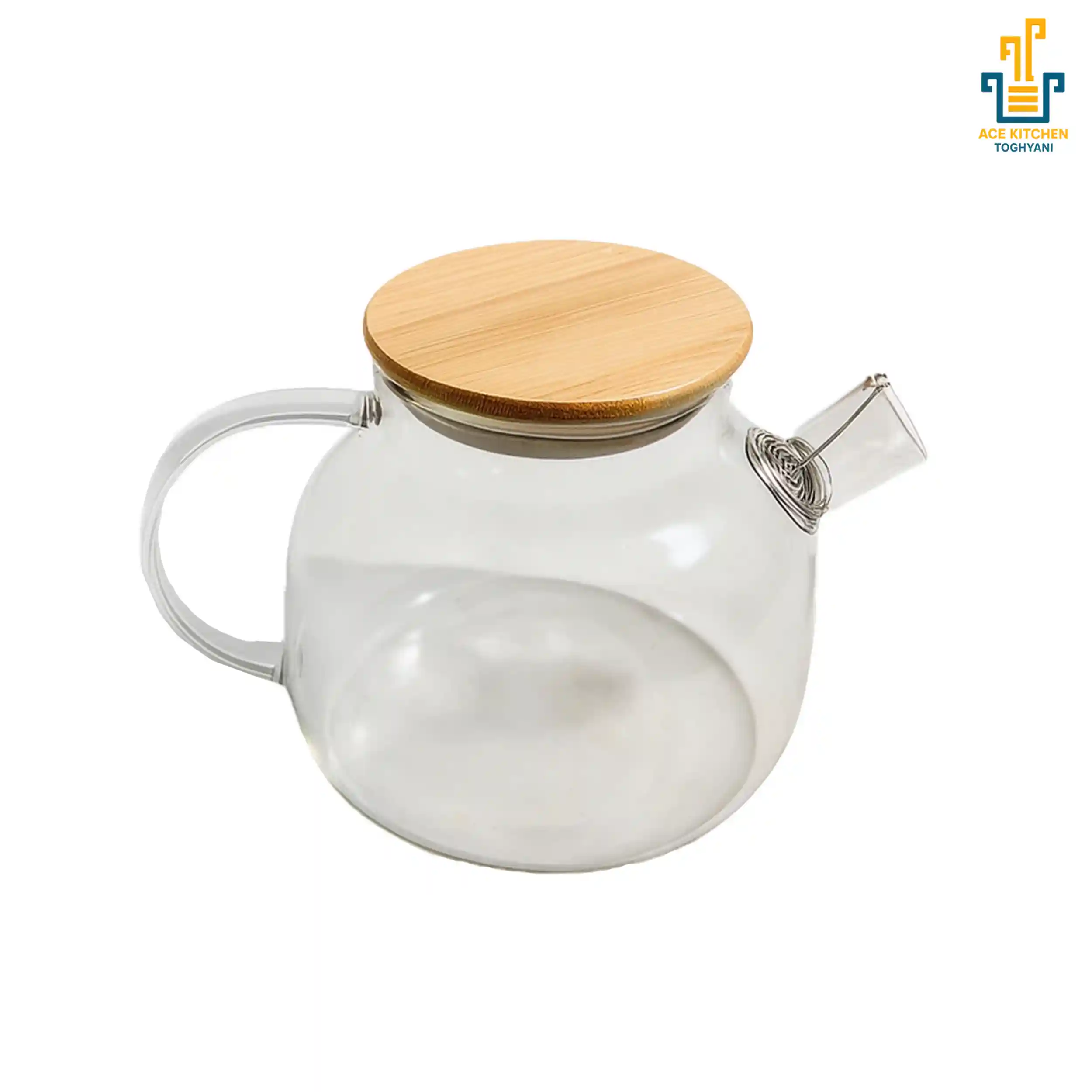 807.webp قوری پیرکس درب بامبو 1 لیتری - تصویر 1