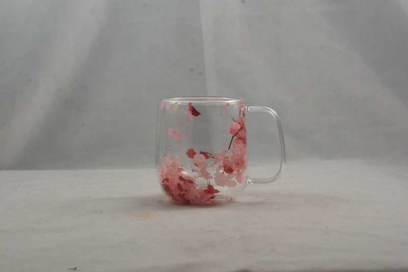 1700020 (1) لیوان دوجداره گلدار 1700020 - تصویر 1