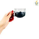 مجموعه قوری و فنجان ۴ عددی کریستال - Image 4