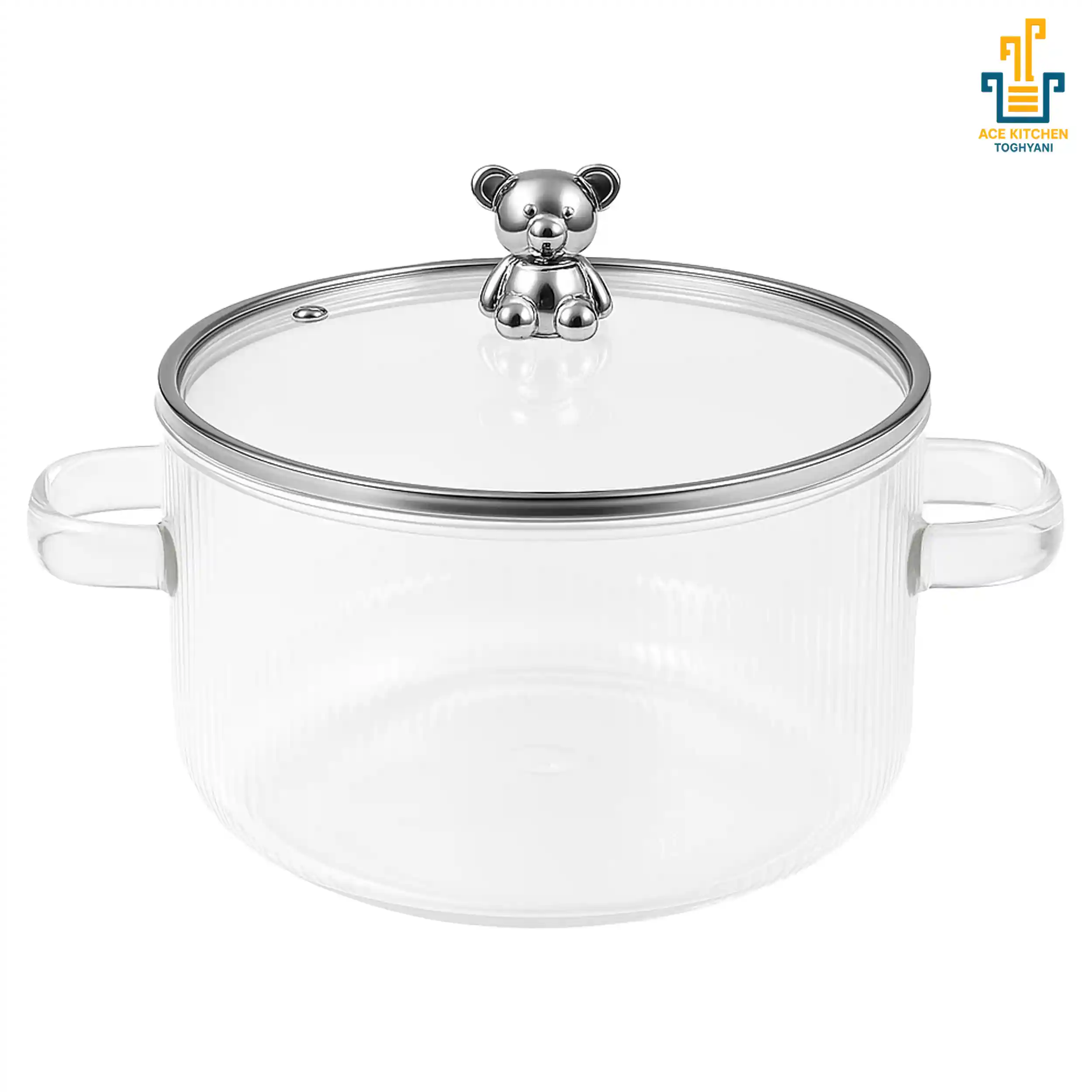 1733.webp قابلمه پیرکس ۱.۸ لیتری - Image 1